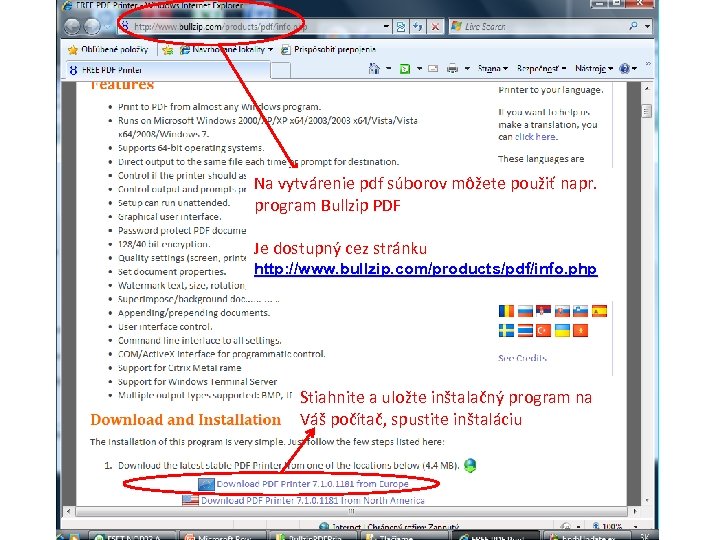 Na vytvárenie pdf súborov môžete použiť napr. program Bullzip PDF Je dostupný cez stránku