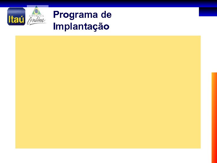 Programa de Implantação 