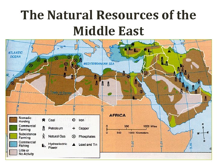 The Natural Resources of the Middle East 