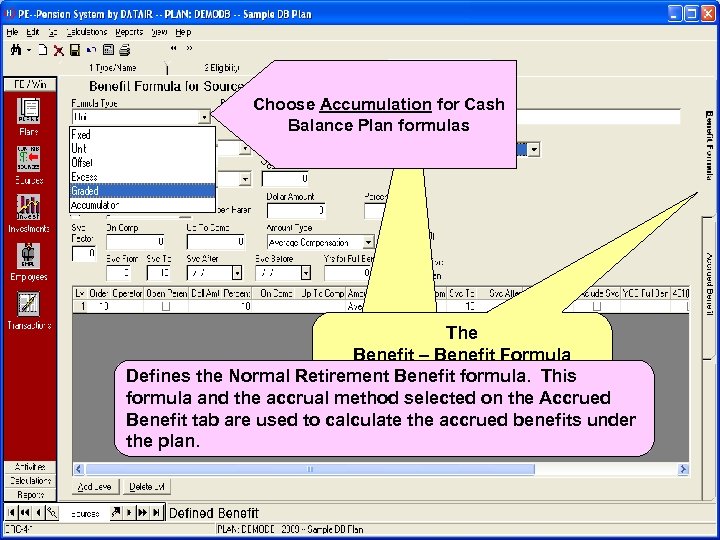 Choose Graded for any class We think you will be Choose Accumulation for Cash