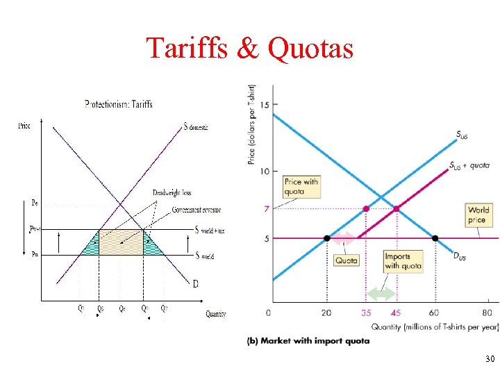 Tariffs & Quotas 30 