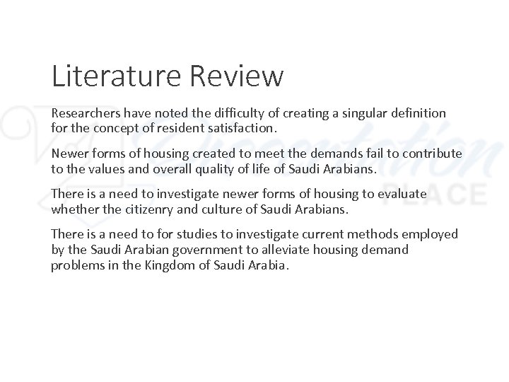 Literature Review Researchers have noted the difficulty of creating a singular definition for the