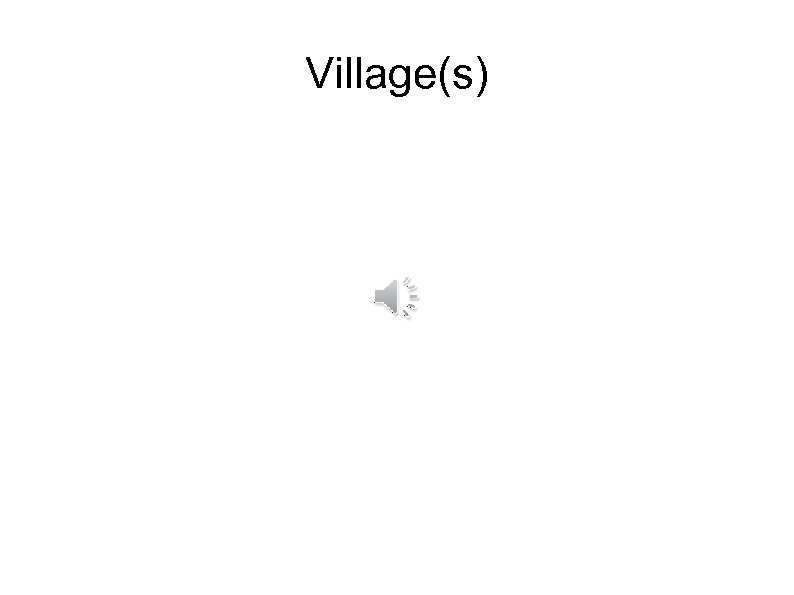 Village(s) 