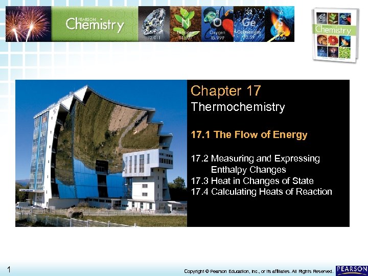 17. 1 The Flow of Energy > Chapter 17 Thermochemistry 17. 1 The Flow