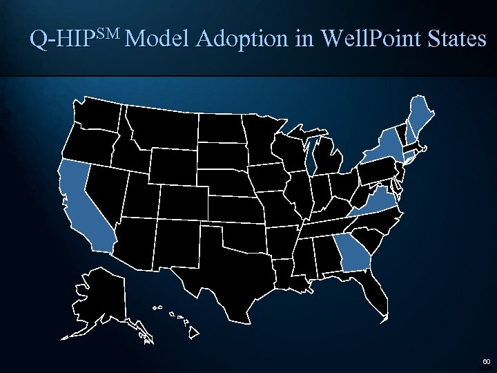 Q-HIPSM Model Adoption in Well. Point States 60 280066 