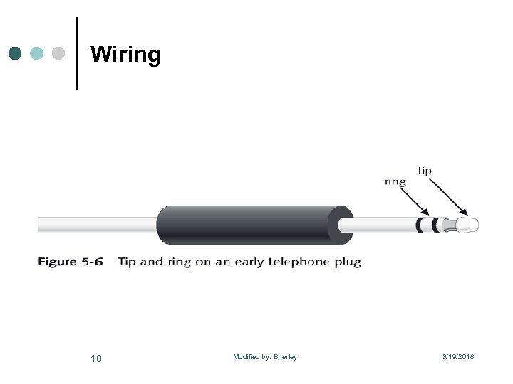 Wiring 10 Modified by: Brierley 3/19/2018 