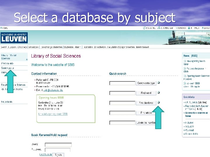 Select a database by subject 17 -Mar-18 25 
