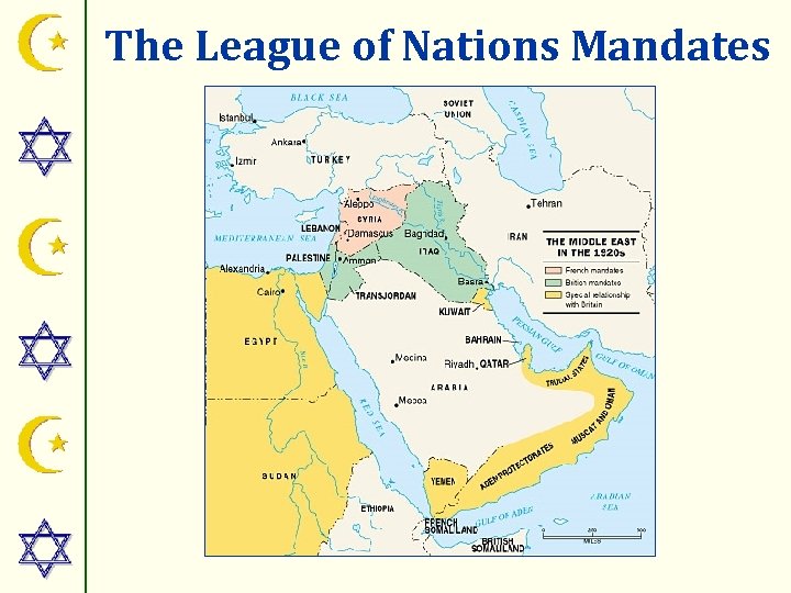 The League of Nations Mandates 