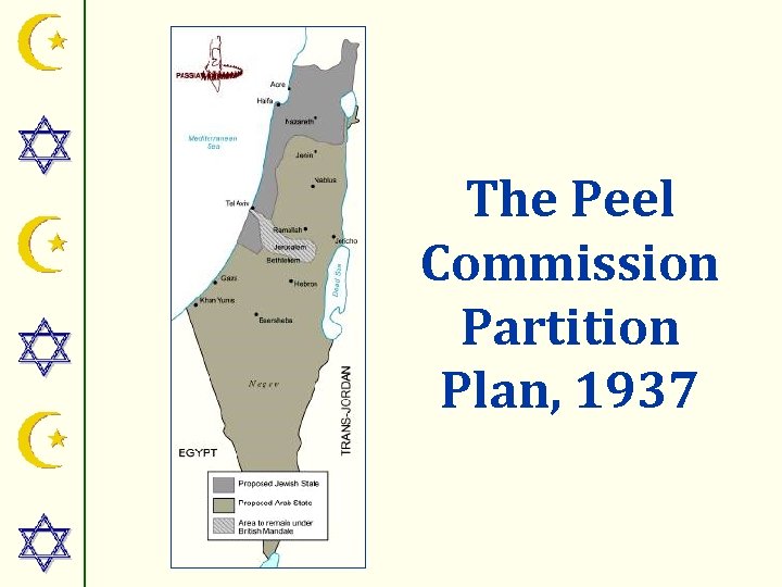 The Peel Commission Partition Plan, 1937 