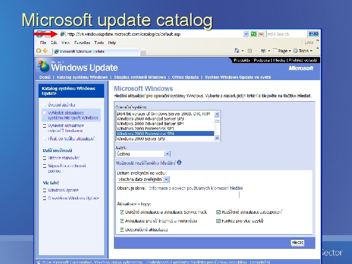 Microsoft update catalog 