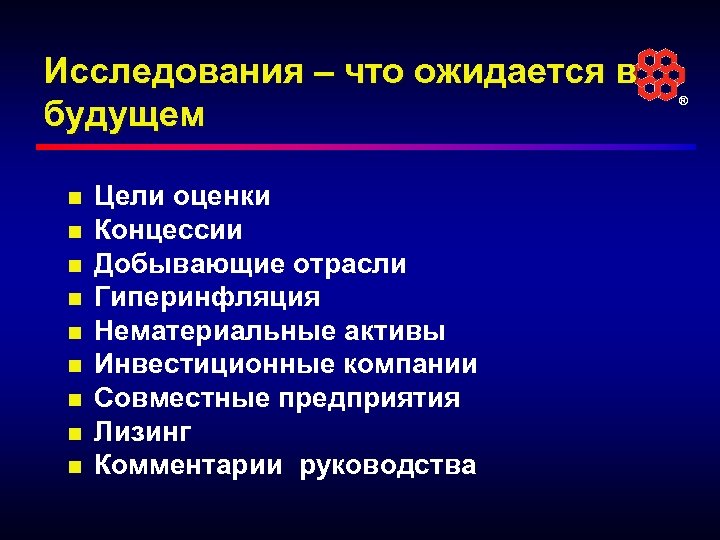 Тек проблемы. Инвестиционные Активы имеют цель.