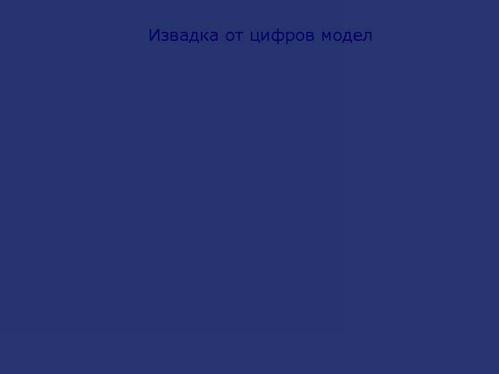 Извадка от цифров модел 