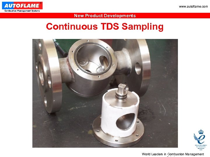 www. autoflame. com New Product Developments Continuous TDS Sampling World Leaders in Combustion Management
