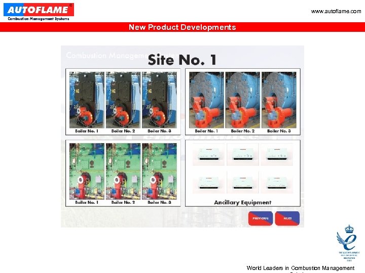 www. autoflame. com New Product Developments World Leaders in Combustion Management 