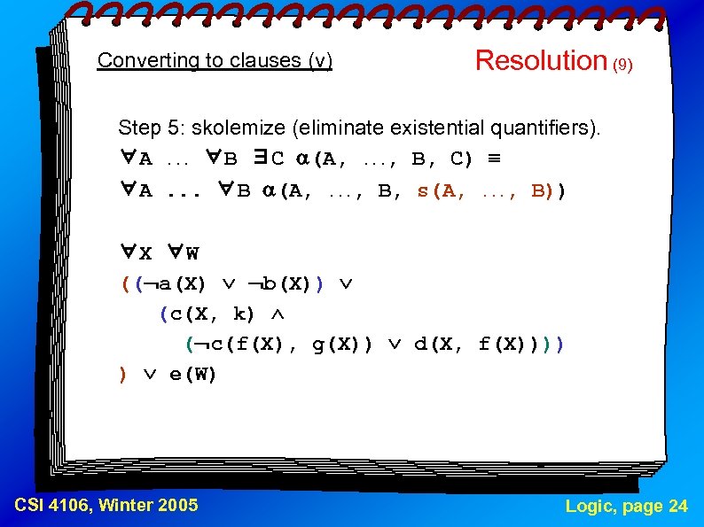 Logic For Knowledge Representation Points Propositional Logic Predicate