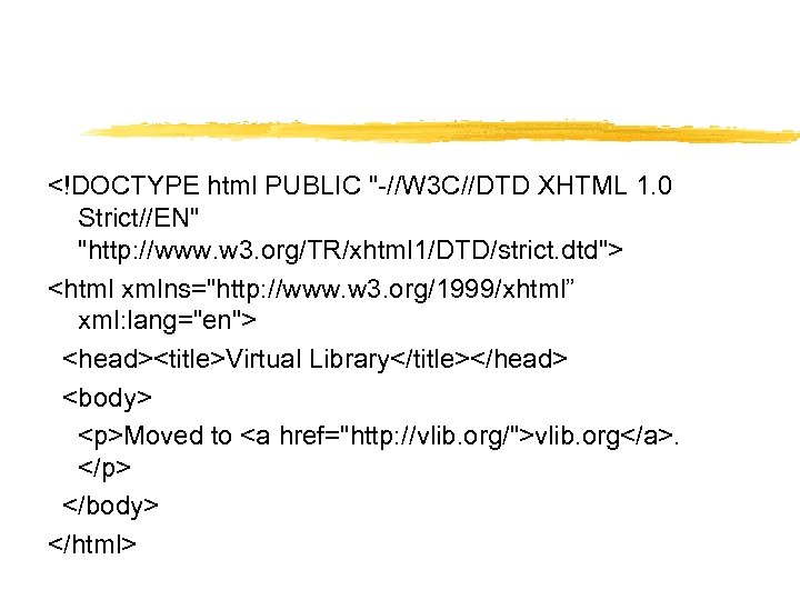 <!DOCTYPE html PUBLIC "-//W 3 C//DTD XHTML 1. 0 Strict//EN" "http: //www. w 3.
