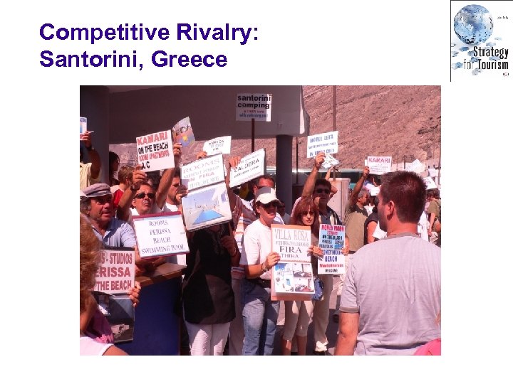 Competitive Rivalry: Santorini, Greece 