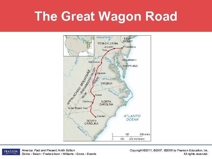 The Great Wagon Road America: Past and Present, Ninth Edition Divine • Breen •