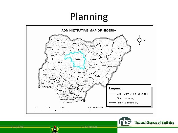 Planning 3/19/2018 C. O. Moneke 