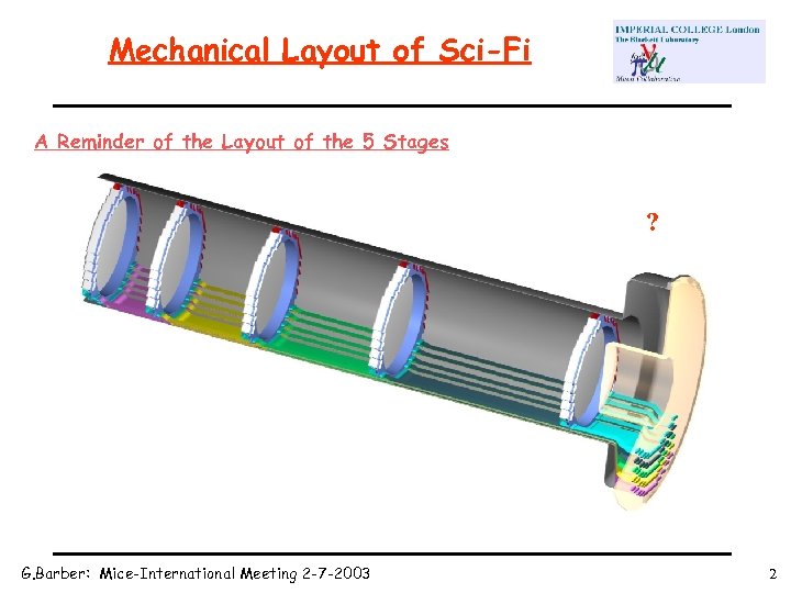 Mechanical Layout of Sci-Fi A Reminder of the Layout of the 5 Stages ?