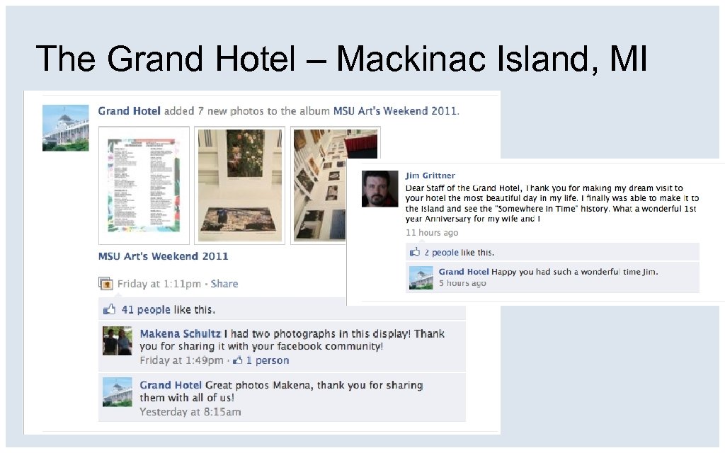 The Grand Hotel – Mackinac Island, MI 