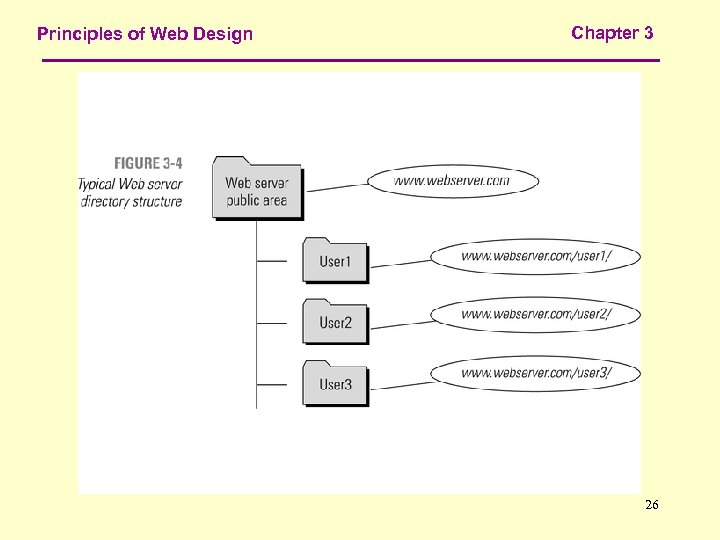 Principles of Web Design Chapter 3 26 