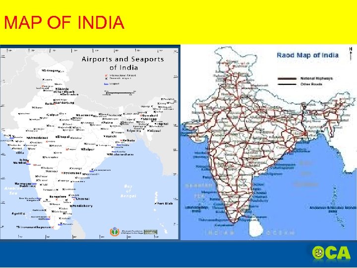 MAP OF INDIA 