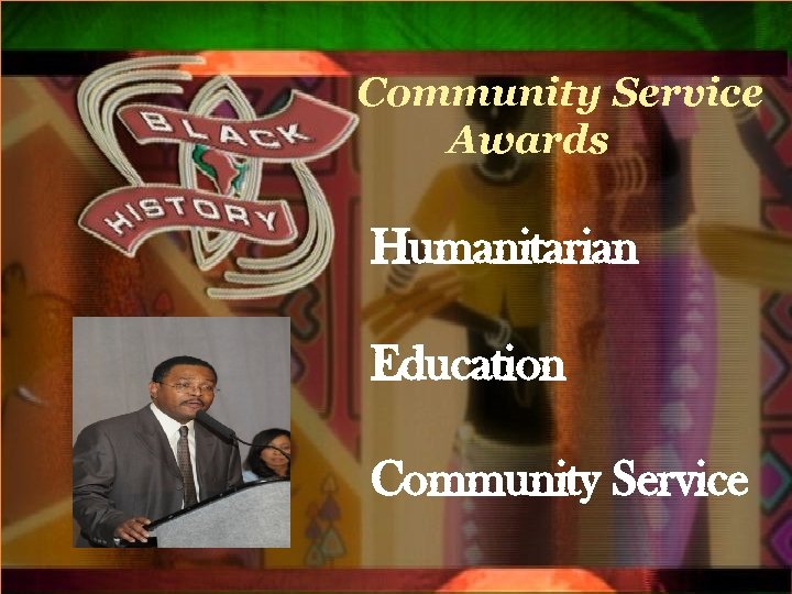 Community Service Qsxa Awards Humanitarian Education Community Service 