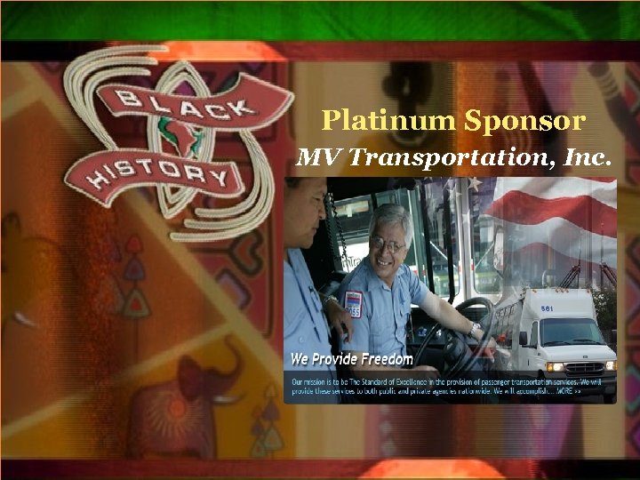 Qsxa Platinum Sponsor MV Transportation, Inc. 