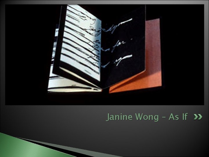 Janine Wong – As If 