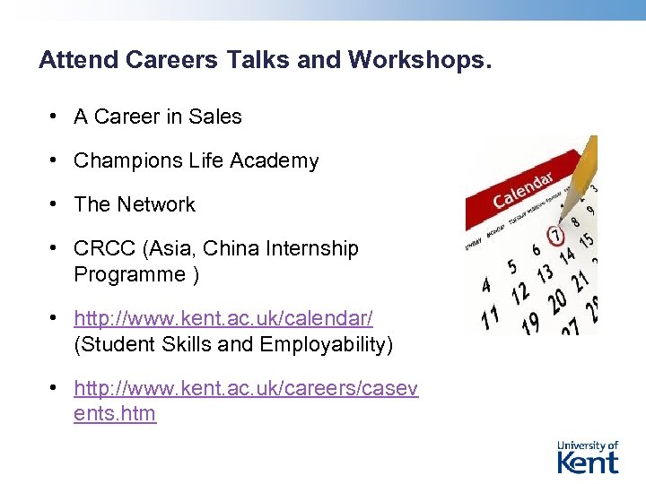 Attend Careers Talks and Workshops. • A Career in Sales • Champions Life Academy