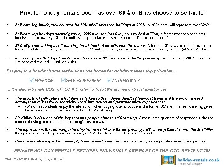 Private holiday rentals boom as over 60% of Brits choose to self-cater • Self