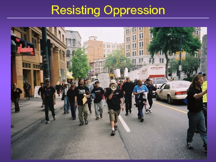 Resisting Oppression 