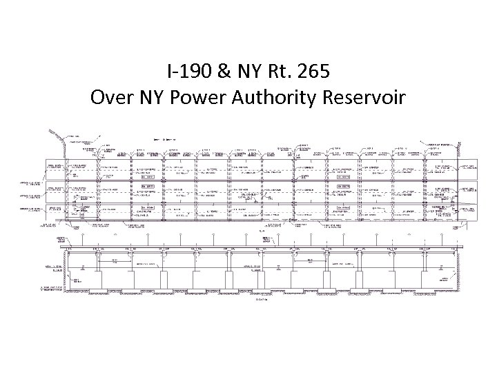 I-190 & NY Rt. 265 Over NY Power Authority Reservoir 