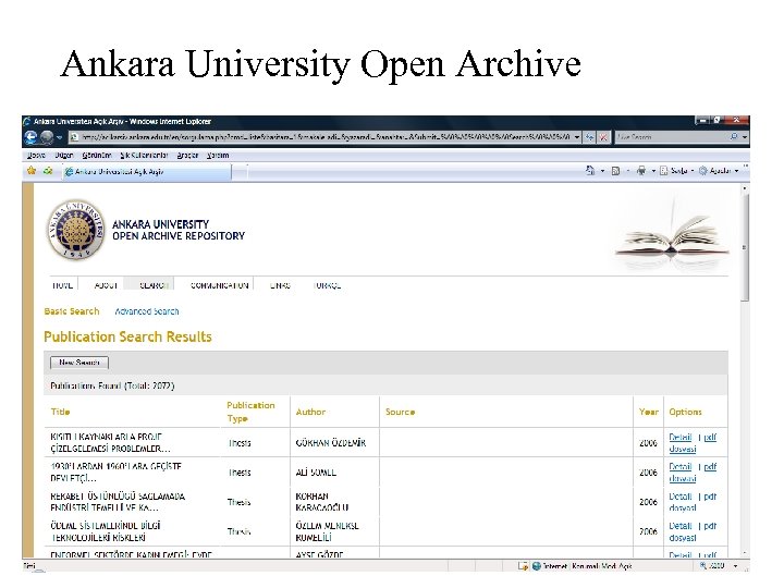 Ankara University Open Archive 