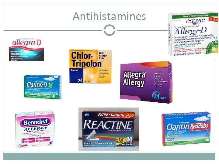 Antihistamines 