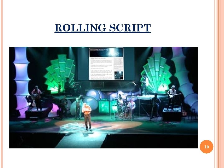 ROLLING SCRIPT 10 