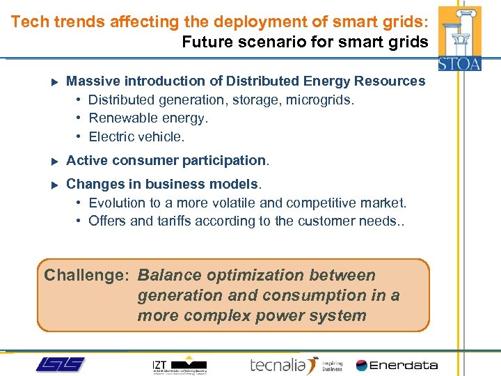 Tech trends affecting the deployment of smart grids: Future scenario for smart grids Massive