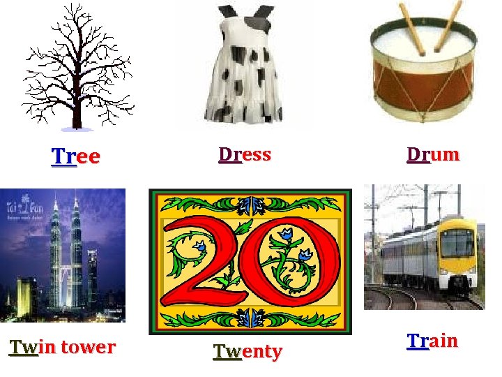 Tree Twin tower Dress Twenty Drum Train 