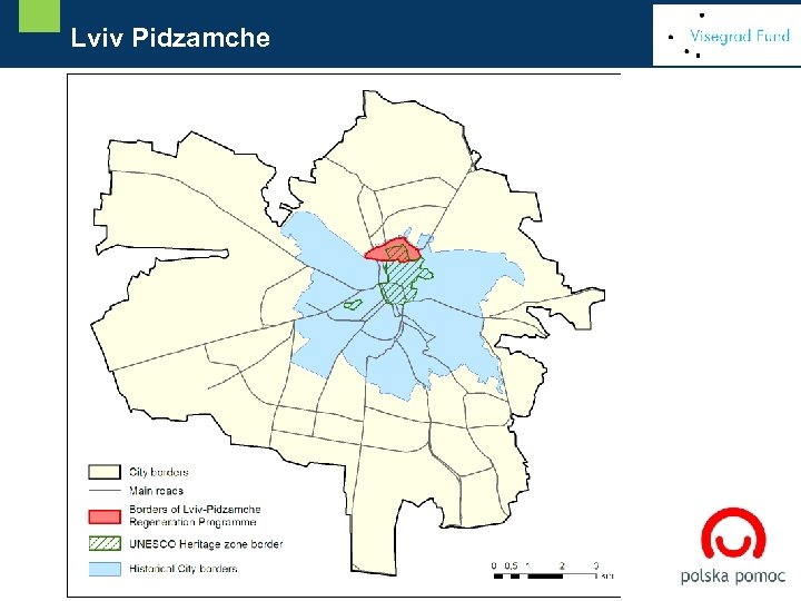 [ Delimitacja obszaru rewitalizacji Lviv Pidzamche 