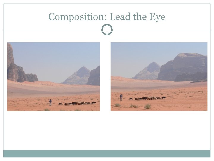 Composition: Lead the Eye 