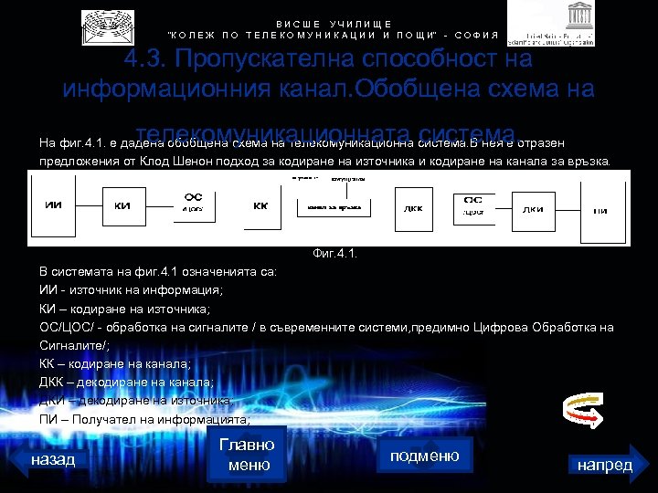 В И С Ш Е У Ч И Л И Щ Е 