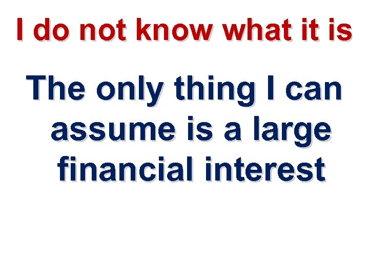 I do not know what it is The only thing I can assume is