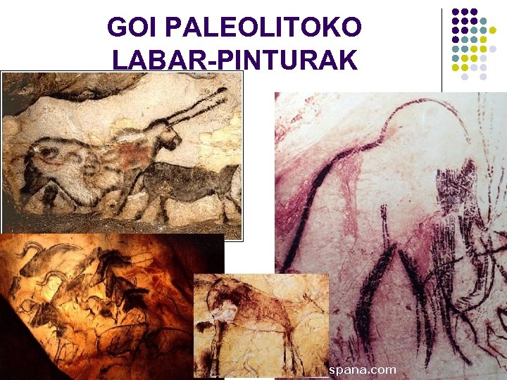GOI PALEOLITOKO LABAR-PINTURAK 