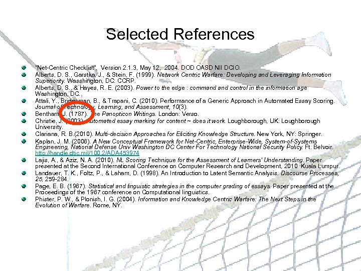 Selected References 