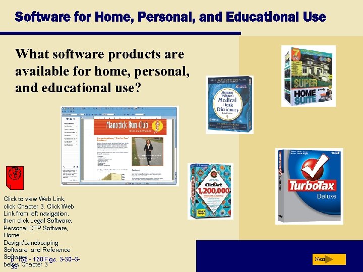 Software for Home, Personal, and Educational Use What software products are available for home,