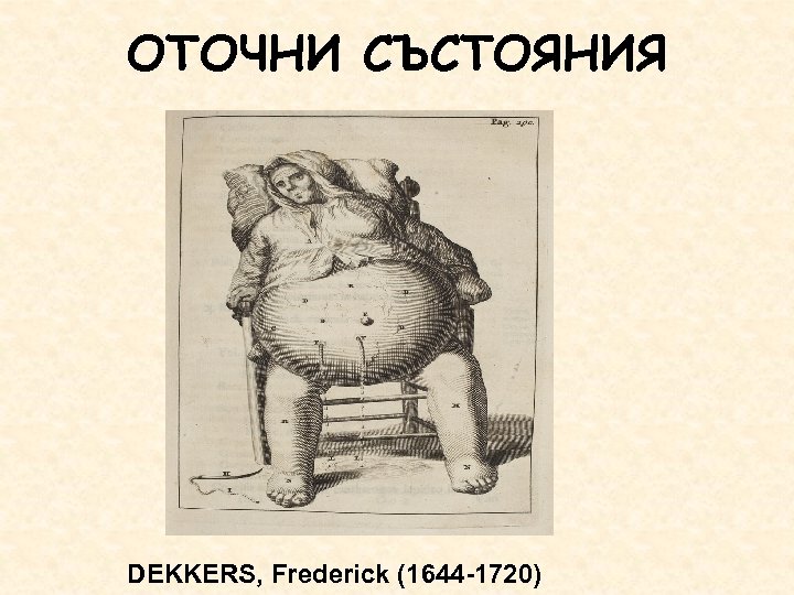 ОТОЧНИ СЪСТОЯНИЯ DEKKERS, Frederick (1644 -1720) 