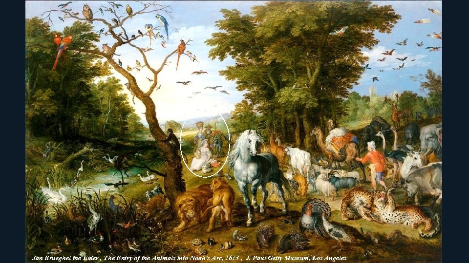 Jan Brueghel the Elder , The Entry of the Animals into Noah's Arc, 1613