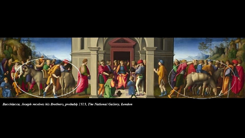 Bacchiacca, Joseph receives his Brothers, probably 1515, The National Gallery, London 