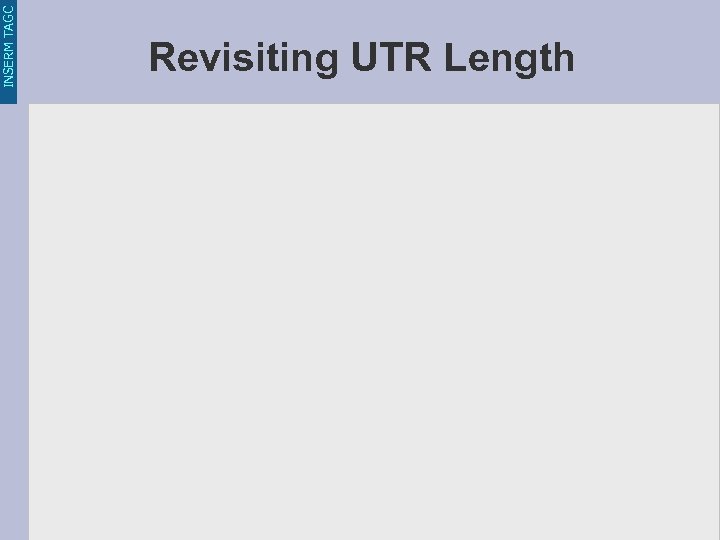 INSERM TAGC Revisiting UTR Length 